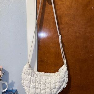 Target half-moon crossbody bag
